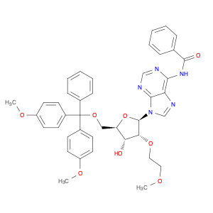 N-Benzoyl-5'-O-[bis(4-methoxyphenyl)phenylmethyl]-2'-O-(2-methoxyethyl)adenosine