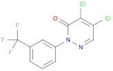 4,5-Dichloro-2-(3-(trifluoromethyl)phenyl)pyridazin-3(2H)-one