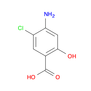 Benzoic acid, 4-amino-5-chloro-2-hydroxy-
