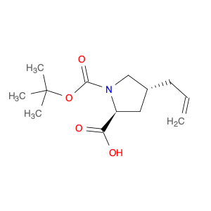 (2S,4R)-4-Allyl-1-(tert-butoxycarbonyl)pyrrolidine-2-carboxylic acid