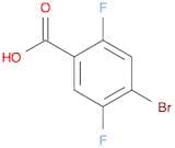 4-Bromo-2,5-difluorobenzoic acid