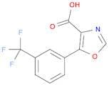 5-[3-(Trifluoromethyl)phenyl]-1,3-oxazole-4-carboxylic acid