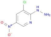 3-Chloro-2-hydrazinyl-5-nitropyridine