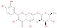 7-(α-L-Rhamnopyranosyloxy)-2-(3,4-dihydroxyphenyl)-3,5-dihydroxy-4H-1-benzopyran-4-one