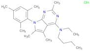 N-Butyl-N-ethyl-7-mesityl-2,5,6-trimethyl-7H-pyrrolo[2,3-d]pyrimidin-4-amine hydrochloride