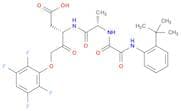 (S)-3-((S)-2-(2-(2-tert-butylphenylamino)-2-oxoacetamido)propanamido)-4-oxo-5-(2,3,5,6-tetrafluoro…
