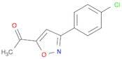 1-[3-(4-Chlorophenyl)-5-isoxazolyl]-1-ethanone