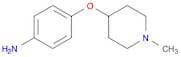 (4-[(1-METHYLPIPERIDIN-4-YL)OXY]PHENYL)AMINE