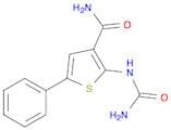 (5-Phenyl-2-ureido)thiophene-3-carboxamide