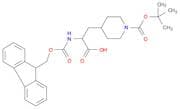 3-[1-(tert-Butoxycarbonyl)piperidin-4-yl]-N-[(9H-fluoren-9-ylmethoxy)carbonyl]-D,L-alanine