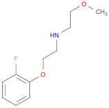 2-(2-Fluorophenoxy)-N-(2-methoxyethyl)ethanamine