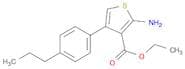 Ethyl 2-amino-4-(4-propylphenyl)thiophene-3-carboxylate
