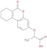 2-[(6-Oxo-7,8,9,10-tetrahydro-6H-benzo[c]chromen-3-yl)oxy]propanoic acid
