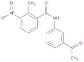 N-(3-acetylphenyl)-2-methyl-3-nitrobenzamide
