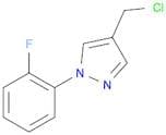 4-(Chloromethyl)-1-(2-fluorophenyl)-1H-pyrazole