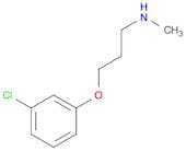 3-(3-chlorophenoxy)-N-methyl-1-propanamine