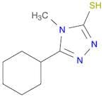 5-Cyclohexyl-4-methyl-4H-1,2,4-triazole-3-thiol