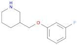 3-[(3-fluorophenoxy)methyl]piperidine