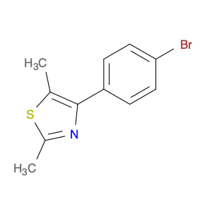 4-(4-Bromophenyl)-2,5-dimethylthiazole