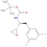 tert-Butyl ((S)-2-(3,5-difluorophenyl)-1-((S)-oxiran-2-yl)ethyl)carbamate