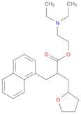 2-(diethylamino)ethyl 3-(naphthalen-1-yl)-2-[(oxolan-2-yl)methyl]propanoate