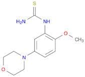 1-(2-Methoxy-5-morpholinophenyl)thiourea