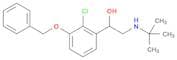 1-(3-(Benzyloxy)-2-chlorophenyl)-2-(tert-butylamino)ethanol