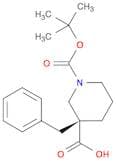 1,3-Piperidinedicarboxylic acid, 3-(phenylmethyl)-, 1-(1,1-dimethylethyl) ester, (3R)-