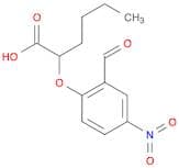2-(2-Formyl-4-nitrophenoxy)hexanoic acid