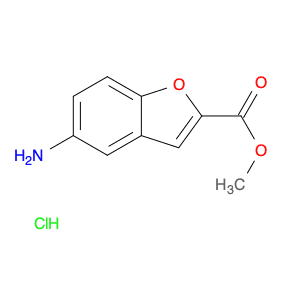 2-Benzofurancarboxylic acid, 5-amino-, methyl ester (hydrochloride)
