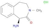 (S)-1-Amino-3-methyl-4,5-dihydro-1H-benzo[d]azepin-2(3H)-one hydrochloride