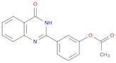 3-(4-Oxo-3,4-dihydroquinazolin-2-yl)phenyl acetate