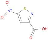 3-​Isothiazolecarboxyli​c acid, 5-​nitro-