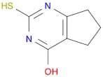 2-Thioxo-1,2,3,5,6,7-hexahydro-4h-cyclopenta[d]pyrimidin-4-one