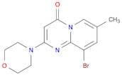 4H-Pyrido[1,2-a]pyrimidin-4-one, 9-bromo-7-methyl-2-(4-morpholinyl)-