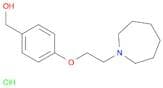 (4-(2-(Azepan-1-yl)ethoxy)phenyl)methanol-hcl