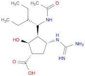 (1S,2S,3R,4R)-4-carbamimidamido-3-[(1S)-1-acetamido-2-ethylbutyl]-2-hydroxycyclopentane-1-carboxyl…