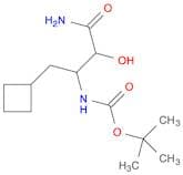 TERT-BUTYL (4-AMINO-1-CYCLOBUTYL-3-HYDROXY-4-OXOBUTAN-2-YL)CARBAMATE