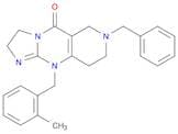 2,6,7,8,9,10-Hexahydro-10-[(2-methylphenyl)methyl]-7-(phenylmethyl)imidazo[1,2-a]pyrido[4,3-d]pyri…