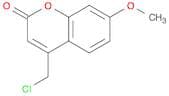 2H-1-Benzopyran-2-one,4-(chloromethyl)-7-methoxy-