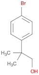 2-(4-Bromophenyl)-2-methylpropan-1-ol