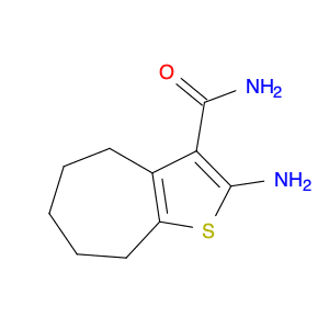 2-Amino-5,6,7,8-tetrahydro-4H-cyclohepta[b]thiophene-3-carboxamide