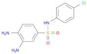 3,4-Diamino-n-(4-chloro-phenyl)-benzenesulfonamide