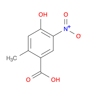 Benzoic acid, 4-hydroxy-2-methyl-5-nitro- (9CI)