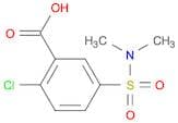 2-Chloro-5-dimethylsulfamoyl-benzoic acid
