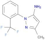 3-Methyl-1-[2-(trifluoromethyl)phenyl]-1H-pyrazol-5-amine
