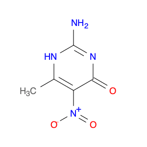2-Amino-6-methyl-5-nitropyrimidin-4-ol