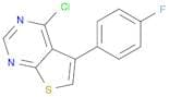 4-Chloro-5-(4-fluorophenyl)thieno[2,3-d]pyrimidine