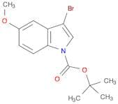 3-Bromo-5-methoxyindole-1-carboxylic acid tert-butyl ester