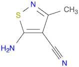 5-Amino-3-methyl-isothiazole-4-carbonitrile
